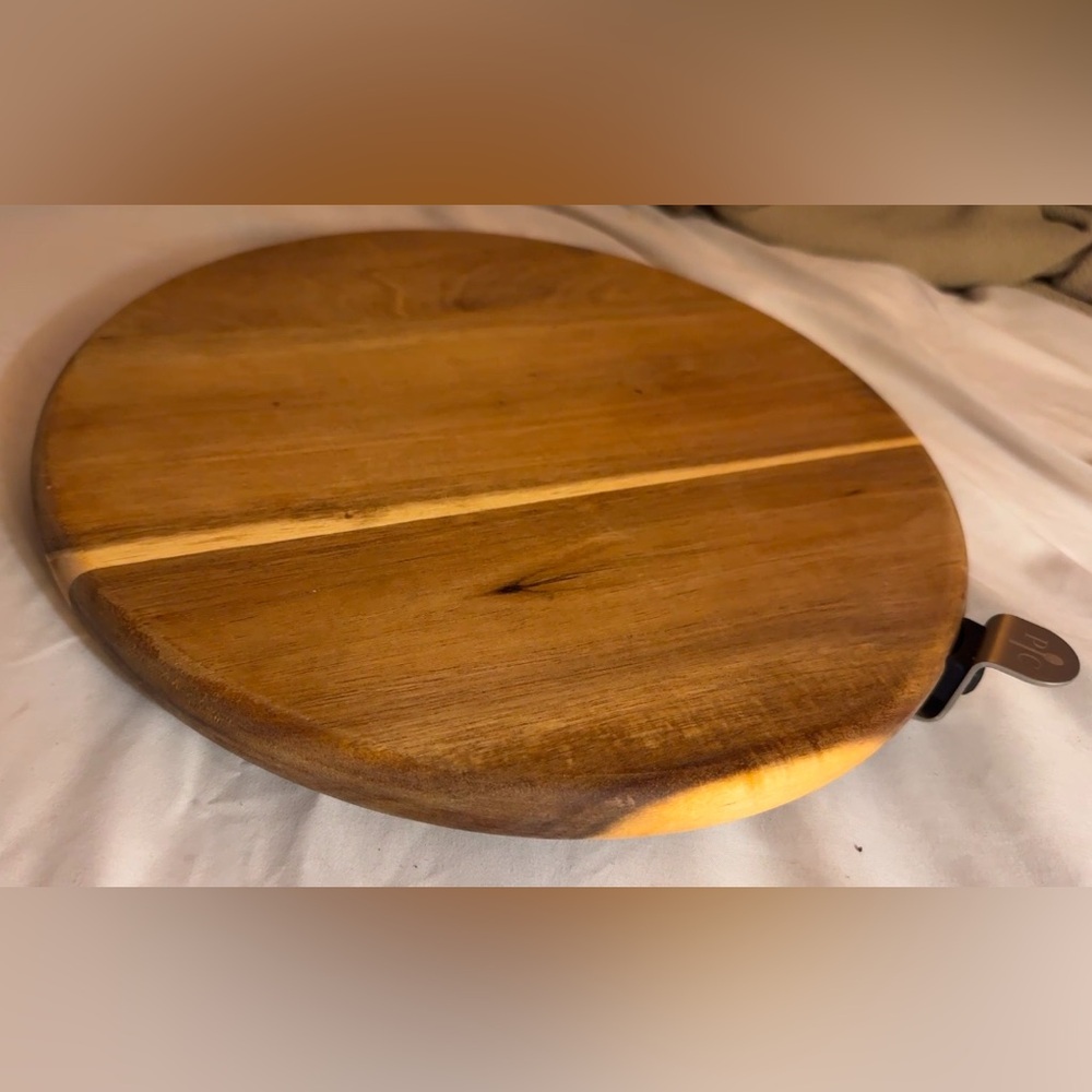 Pampered Chef Wooden Cutting Board
